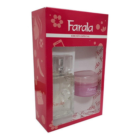 Kit Perfume Farala 50ml + Desodorante En Crema 50gr P/ Dama