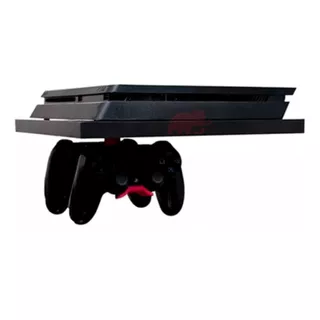 Estantes Flotantes Para Play Playstation + Soporte Controles