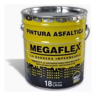 Pintura Asfaltica Megaflex 4 Kg