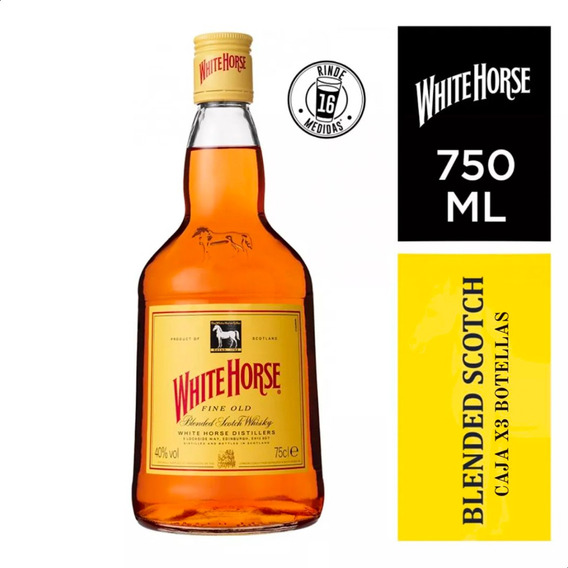 Whisky White Horse Caja X3 Botellas