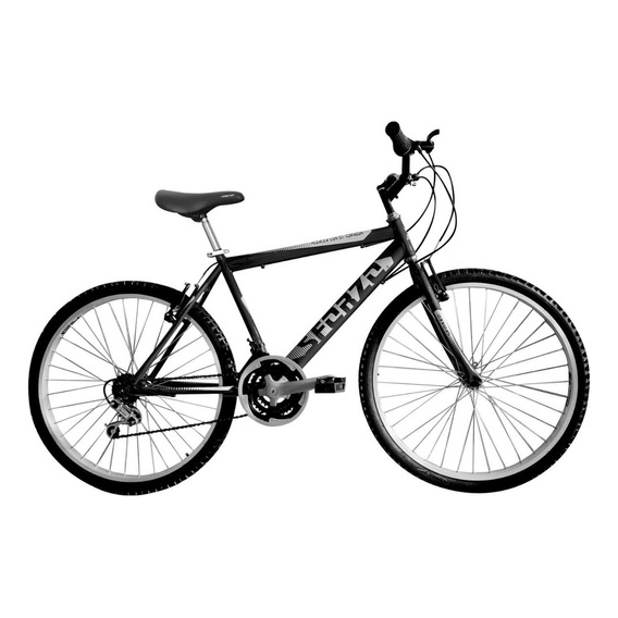 Bicicleta Sforzo Rin 26 En Aluminio 18 Cambios Color Negro