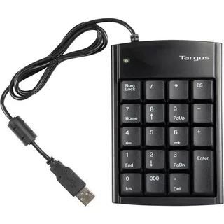 Teclado Numerico Targus Keypad Con Hub 2.0 Ideal Para Laptop