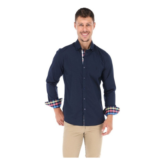 Porto Blanco Polera Para Hombre Cuello Mao