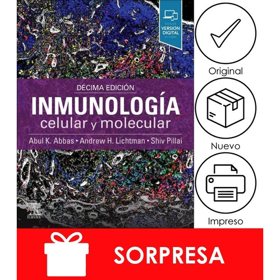 Inmunología Celular Y Molecular, de Abbas. Serie Abbas Editorial Elsevier, edición 10 en español