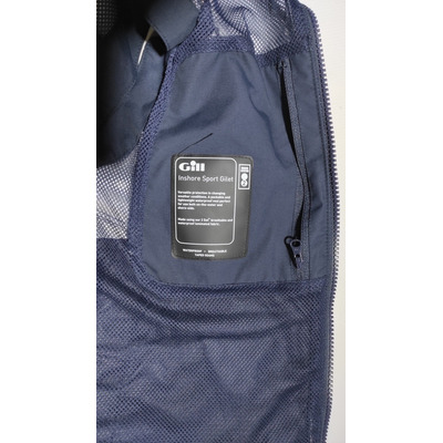 Chaleco Para Hombre Gill Waterproof  Xs Blue Oct.