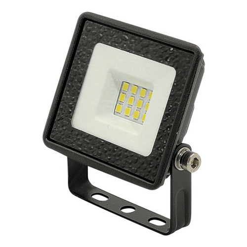 Reflector Led Exterior 10w Proyector Luz Dia 220v Tbcin Color de la carcasa Negro Color de la luz Blanco frío