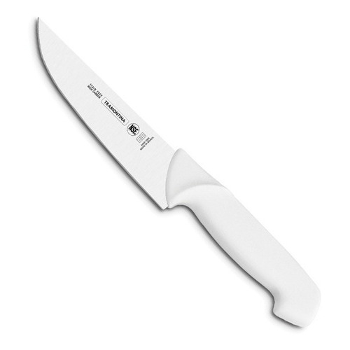 Cuchillo Tramontina Profesional Carnicero 25cm Color Blanco