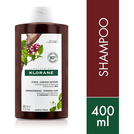 Shampoo Klorane De Quinina X 400 Ml