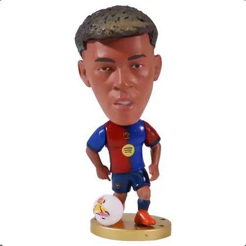 Boneco Articulado Lamine Yamal 6,5 cm Barcelona Soccerwe