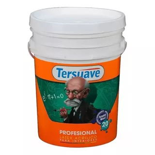 Pintura Látex Profesional Interior Tersuave Blanco Mate 20l