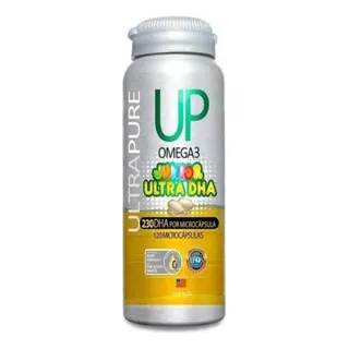 Omega 3 Up Junior Ultrapure 120 Microcápsulas Sabor Neutro