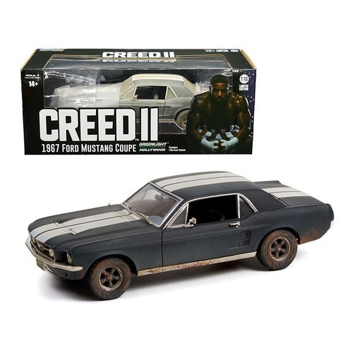 Ford Mustang Coupe 1967 Creed 2 Escala 1:18 Greenlight
