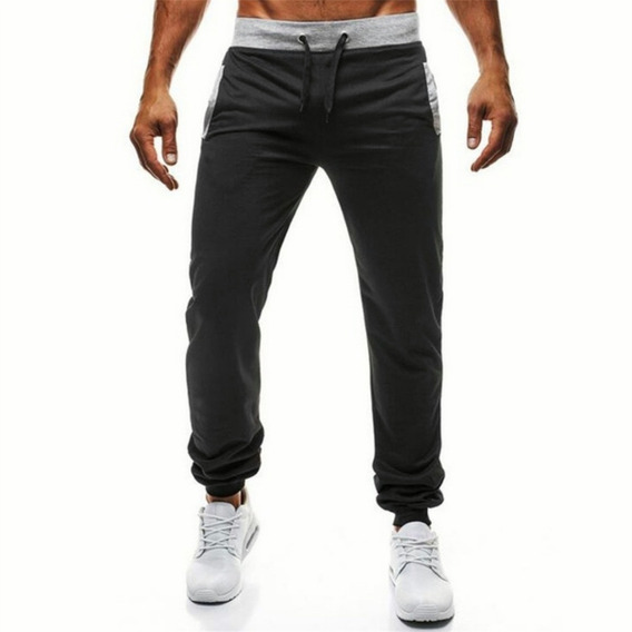 Jogger Deportivo Casual Chándal Pants Slim Fit Strech Hombre