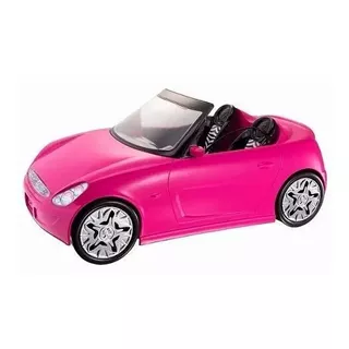Auto Glam Barbie Para Muñeca Color Rosa