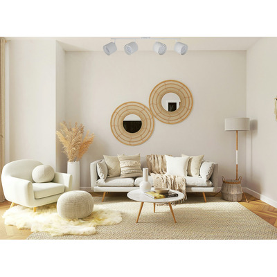 Aplique Alba 4 Luces Blanco Apto Led Ar111 Moderno Cie