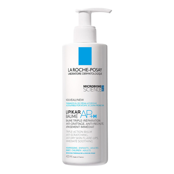  Bálsamo hidratante para cuerpo La Roche-Posay Lipikar Bálsamo Hidratante Lipikar Baume Ap+ M 400 Ml en dosificador de 400mL/400g neutra