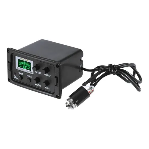 Zx Guitarra Acústica De 3 Bandas Eq Equalizer Tone And | MercadoLivre
