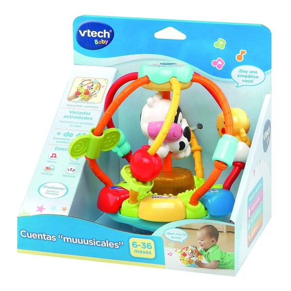 Cuentas Musicales Vtech Sonajero Bola Interactiva Bebé 