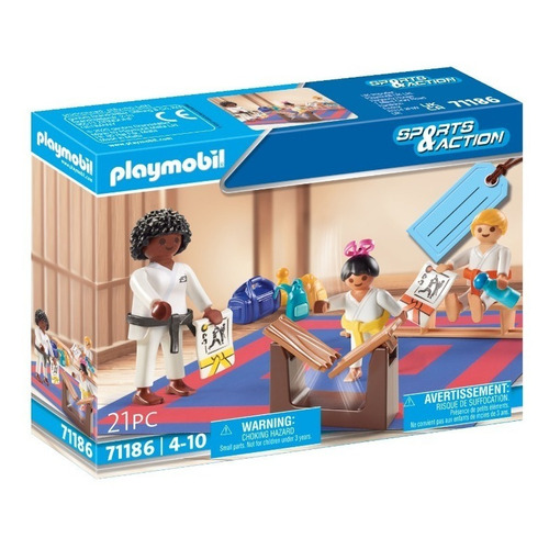 Set de construcción Playmobil Sports & Action 71186 21 piezas
