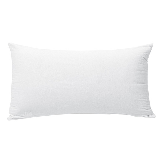 Almohada Impermeable Hotelera King Size Media Blancos Azteca Color Blanco