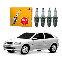  Jogo Velas Ngk Astra Hatch 1.8 2.0 8v 1998 A 2004