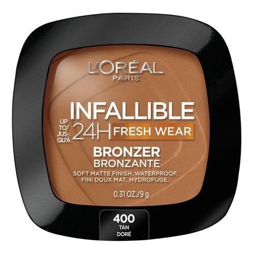 Base de maquillaje en polvo L'Oréal Paris Infallible Soft Bronzer Infallible 24H Soft Bronzer tono 400 tan