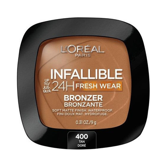 Base de maquillaje en polvo L'Oréal Paris Infallible Soft Bronzer Infallible 24H Soft Bronzer tono 400 tan