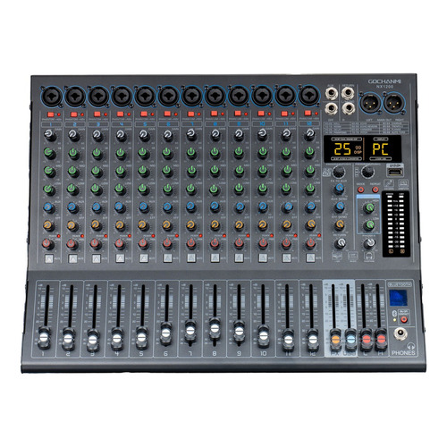 Mezcladora Audio Gc Nx1200 Audio 12 Canales 99 Dsp Mixer Dj Gochanmi