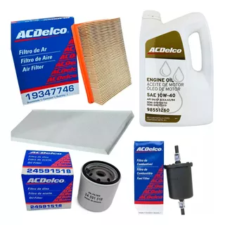 Kit 4 Filtros Aire Aceite Nafta A/a + 10w40 Suzuki Fun 2007