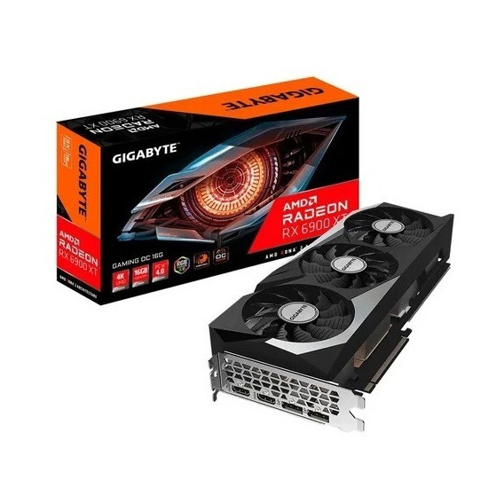 Placa Video Gigabyte Rx 6900 Xt Gaming Oc 16g Gddr6 Acuario