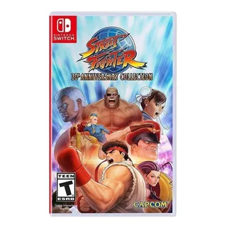 Street Fighter 30th Anniversary Collection  Standard Edition Capcom Nintendo Switch Físico