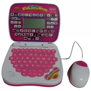 Mini Laptop Educativa De Aprendizaje Para Niños Y Niñas