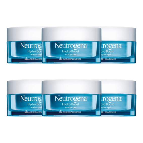 Combo X6 Neutrogena Hydro Boost Water Gel A Hialurónico 50gr