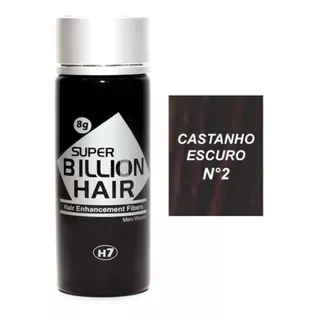 Super Billion Hair - Queratina Em Pó - Disfarça Calvície 8g