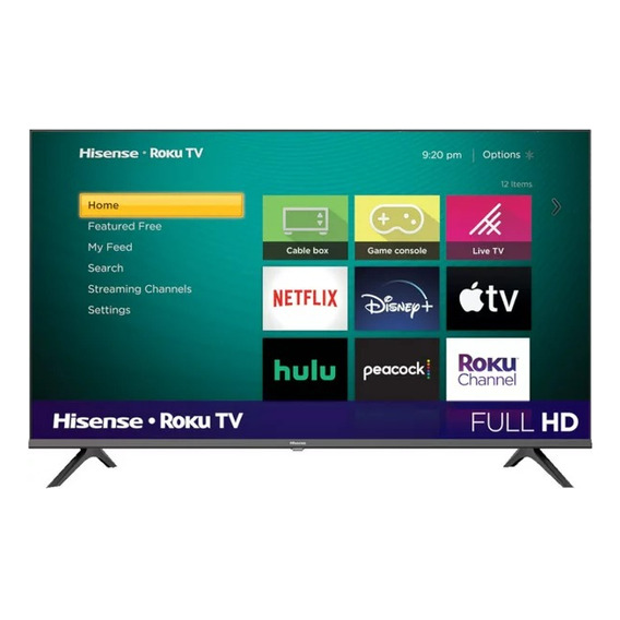 Pantalla Smart Tv Hisense 43 Pulgadas Full Hd Roku 43h4030f3