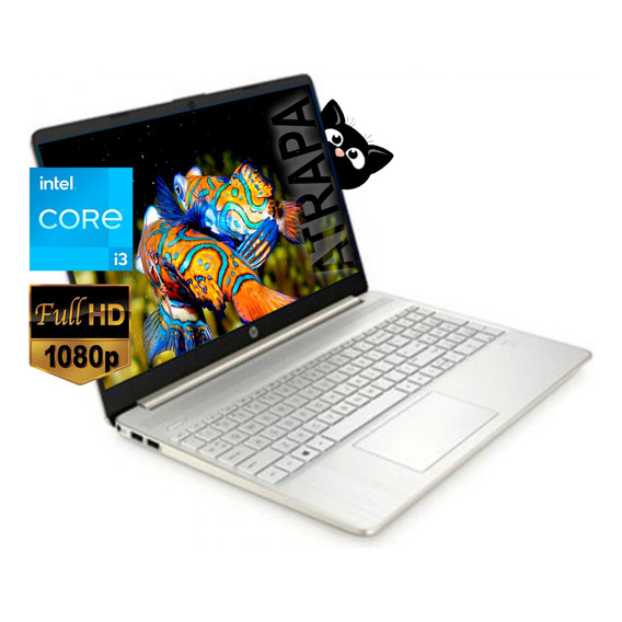 Notebook Dualcore Hp 15 Fhd Outlet ( 8gb + 256 Ssd ) Core I3