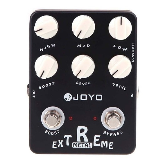 Pedal de efecto Joyo Vintage Extreme Metal JF-17  negro