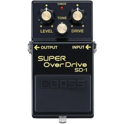 低価格で大人気の Overdrive Super Boss Pedal Sd-1-4a Anos 40 Limitada Edição ギター