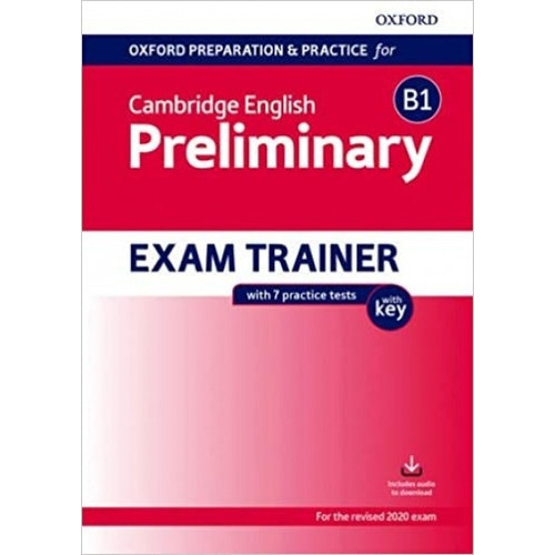 Oxford Preparation And Practice For Cambridge English B1: Preliminary (pet) Exam Trainer With Key +, De Sin . Editorial Oxford University Press, Edición 1 En Español