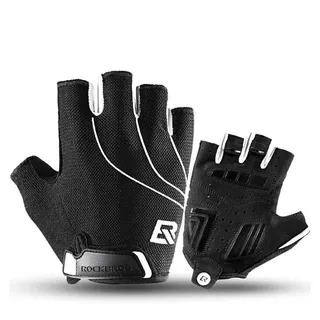 Guantes Cortos Ciclismo Gel Ciclismo Gimnasio Rockbros S107