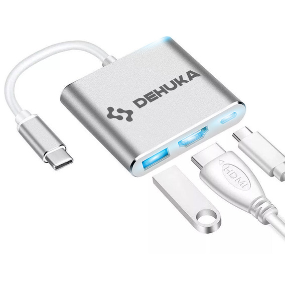 Adaptado Hub Usb-c 3.0 A Hdmi Multi Para Macbook Pro Dehuka