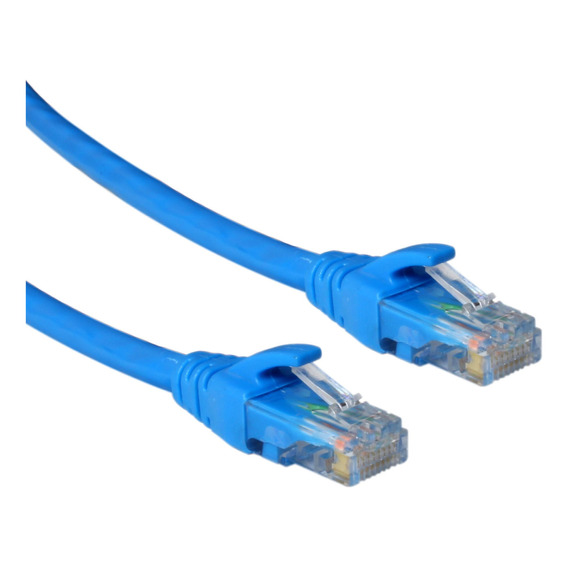 Cable De Red Lan Ethernet 5 Metros Largo Cat 6 Internet