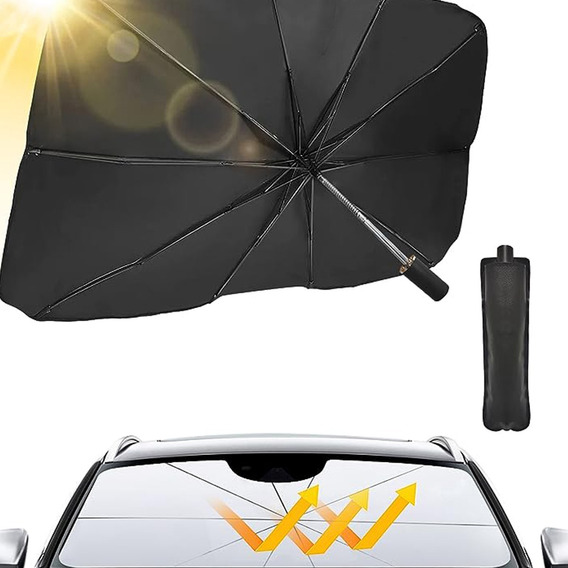 Coche Parasol Parabrisas Retráctil Protección Cubre Para Sol