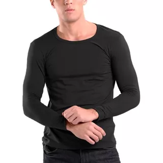 Camisa Remera Termica Frizada Manga Larga Unisex - Full