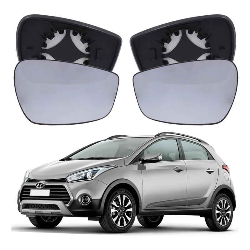 Par Lentes Retrovisor Hb20x 1.6 2016 A 2020