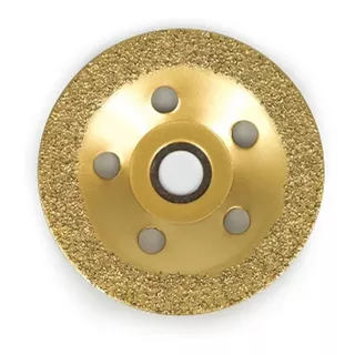 Disco Lijado Desbaste Tungsteno Amoladora 100mm Bremen 2893 Color Dorado