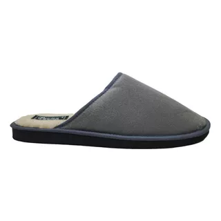 Pantufla De Hombre Microfibra Corderito Sintetico A162 C