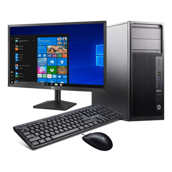 Pc Core I7 6th Gen 16gb Ram 1tb Ssd M.2+ 2gb Video Lcd 23'' 