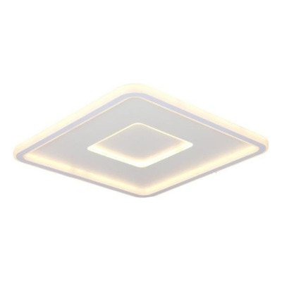 Plafon Led Fiat Blanco Borde Blanco 40w 50cm Moderno Cie