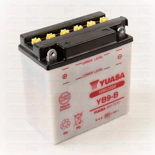 Yuasa Yb9-b Batería De Moto 12v 9ah Larga Duración